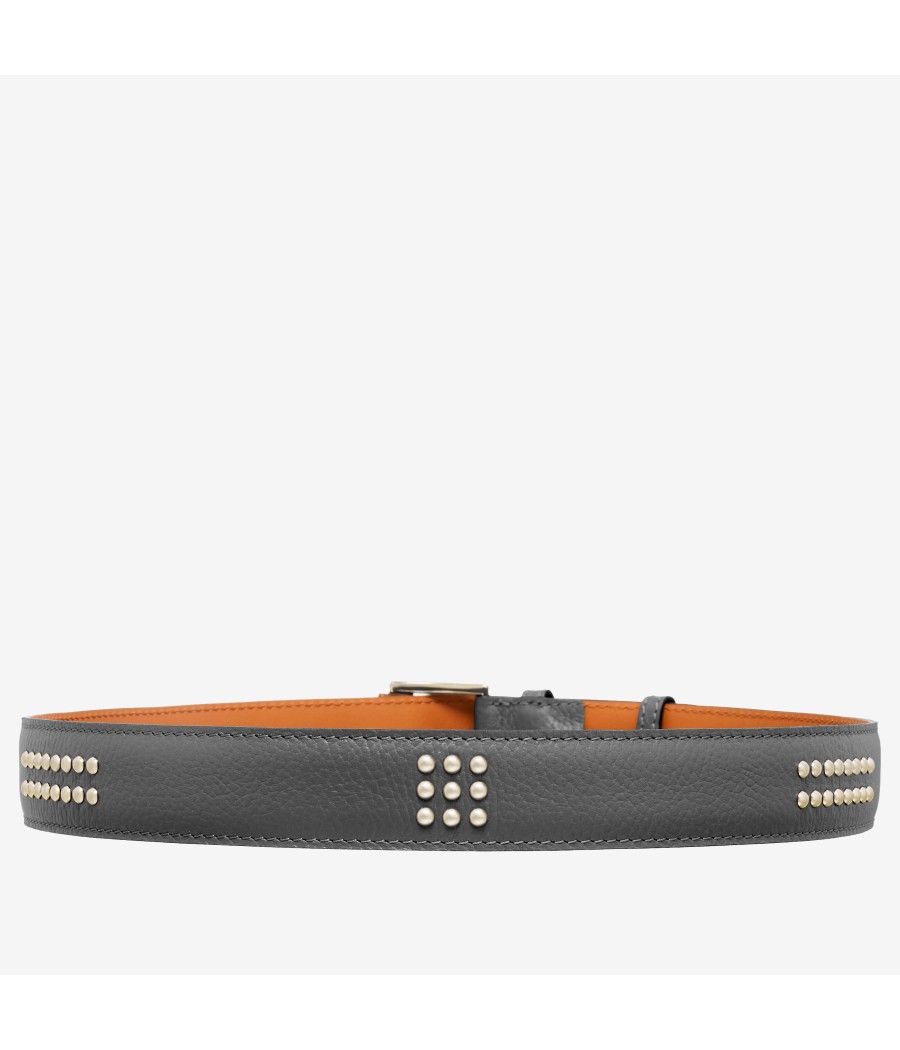 Ceinture Carré 2 Lignes 3,5 cm