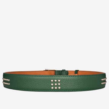 Ceinture Carré 2 Lignes 3,5 cm